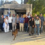 ביקור מייסדי העמותה בארץ